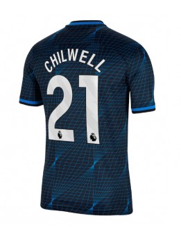 Billige Chelsea Ben Chilwell #21 Bortedrakt 2023-24 Kortermet
